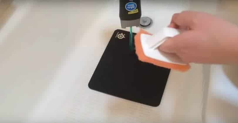 Use A Soft Brush And Dish Soap