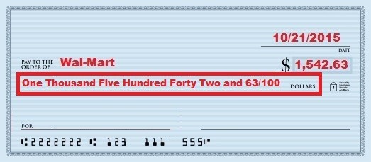 Amount in words