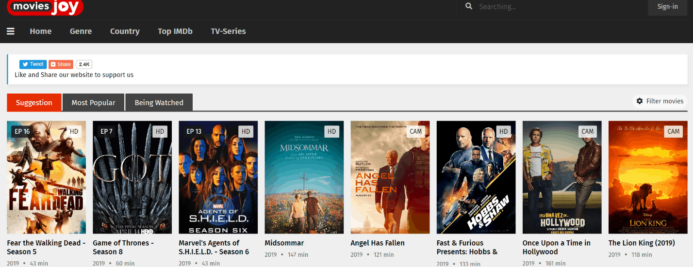 MoviesJoy