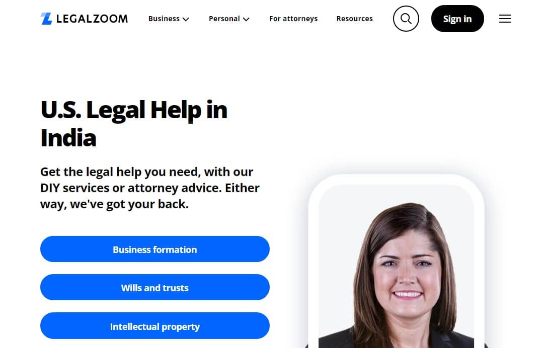 LegalZoom overview