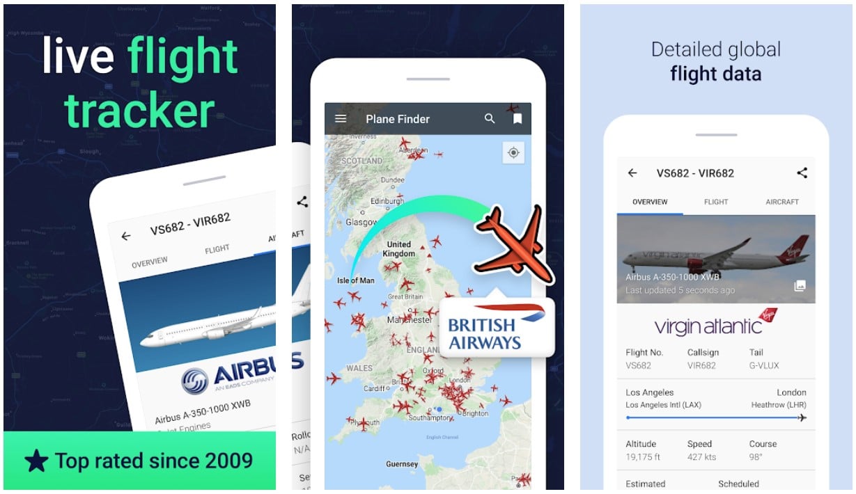 Plane Finder android