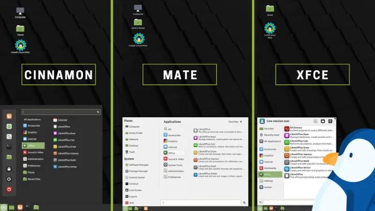 linux mint UI design
