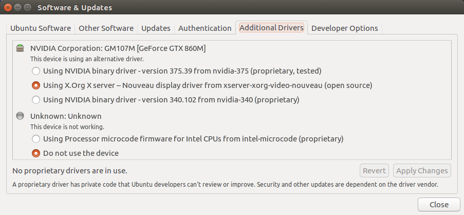 ubuntu Driver