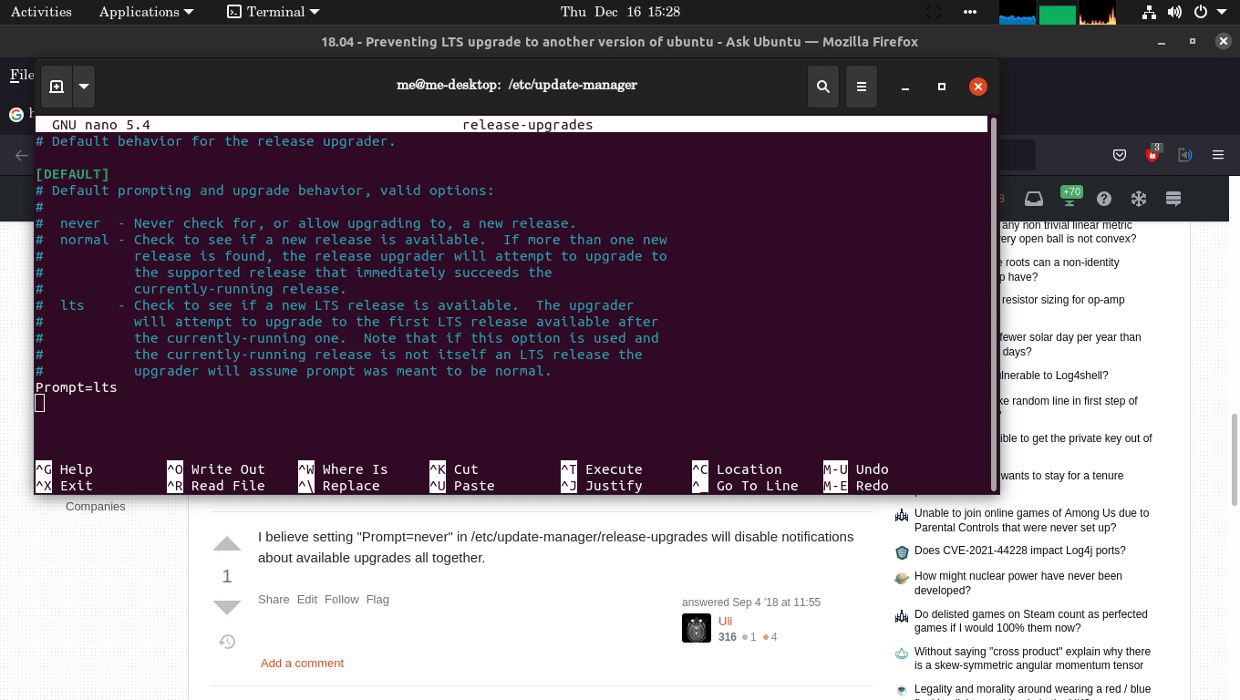 ubuntu non lts