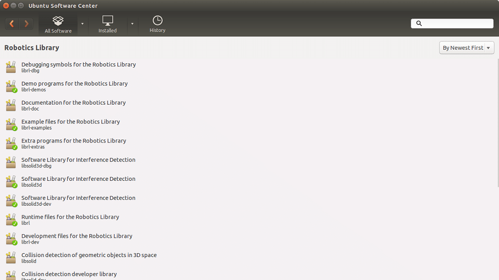 ubuntu software libraries