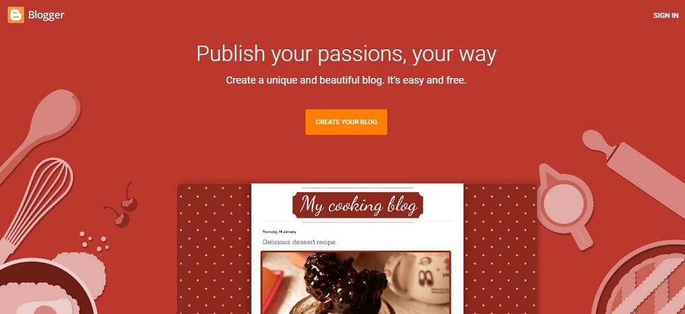 Blogger overview