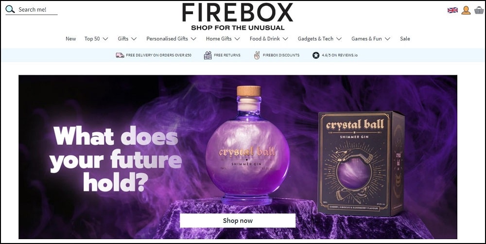 Fire Box Homepage