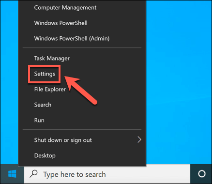 Open-Settings