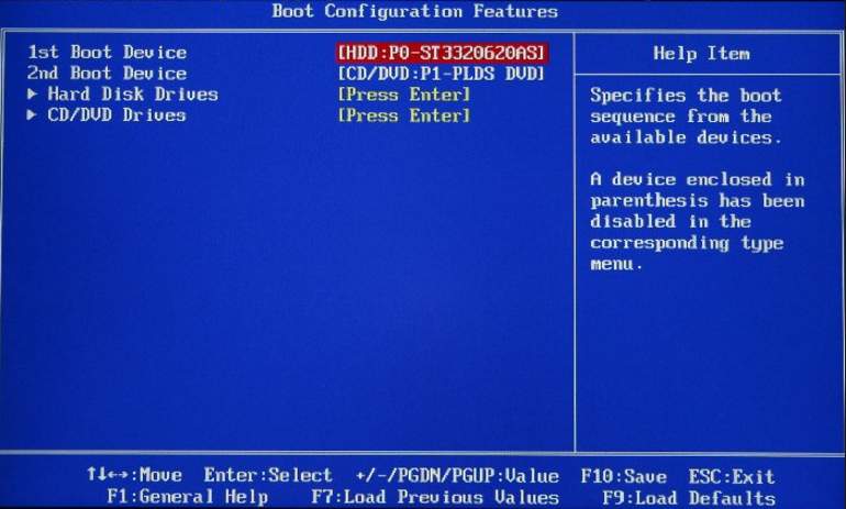 Reboot and Select Proper Boot Device