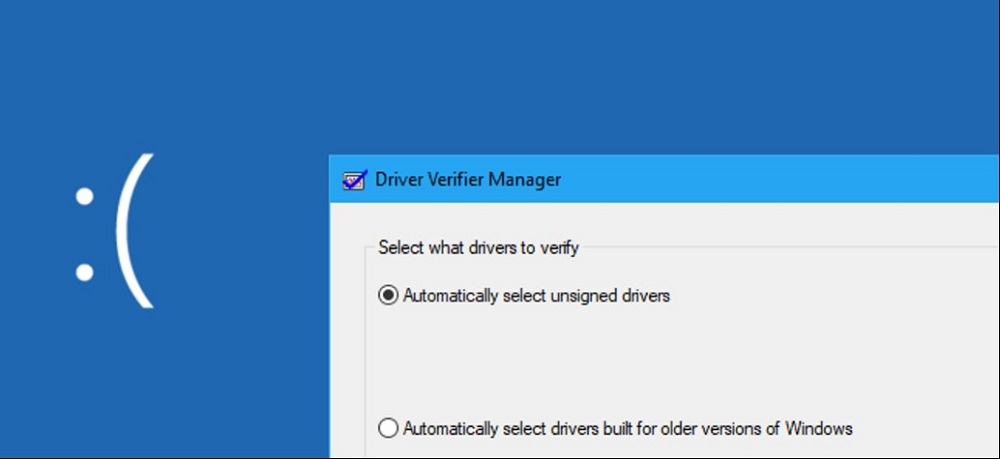 Running Driver Verifier
