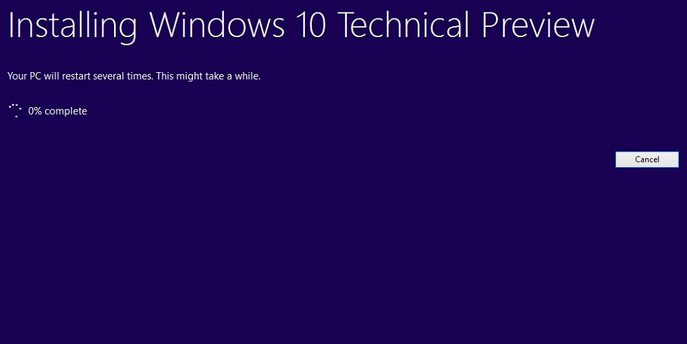 Running Repair Install on Windows 10