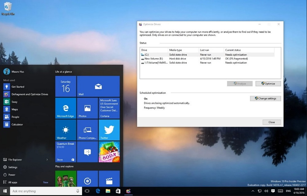 Defragmenting Hard Drives in Your Windows 10 PC