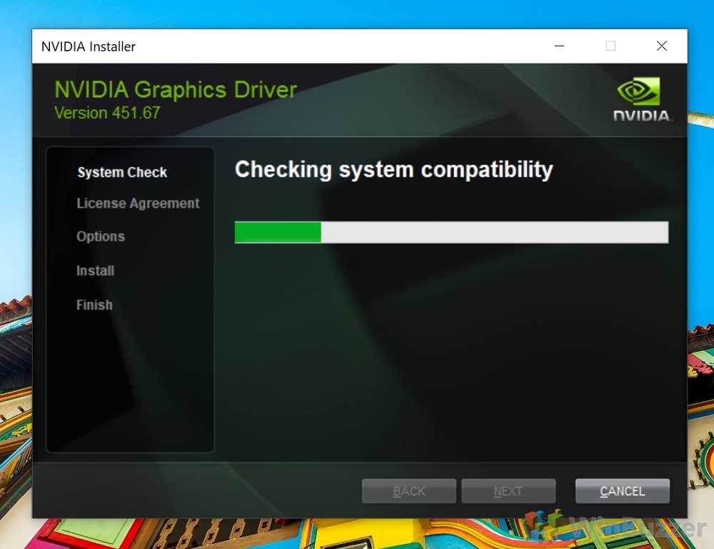 Install NVIDIA Graphics Driver Again