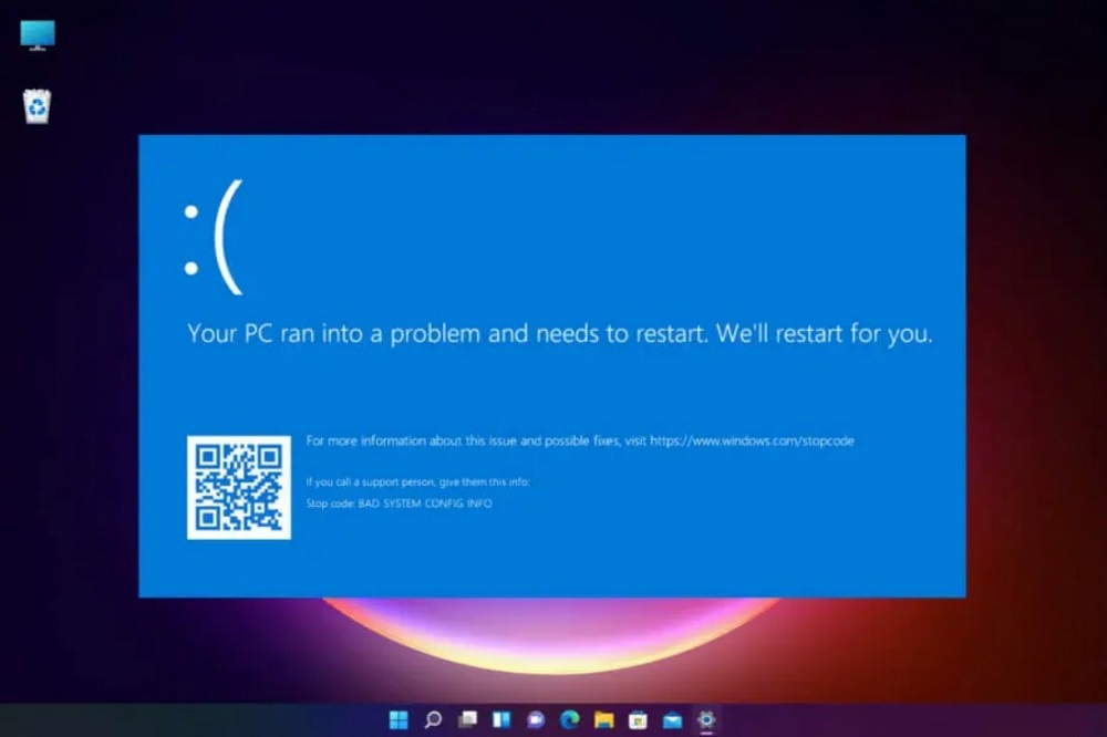 Your PC Ran Into A Problem and Needs to Restart