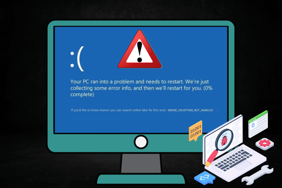KMode Exception Not Handled Error on Windows
