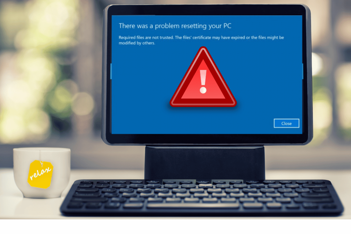 There was A Problem Resetting Your PC Windows 10 Error