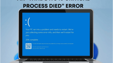 Windows 10 Critical Process Died