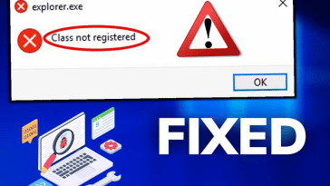 explorer.exe Class Not Registered