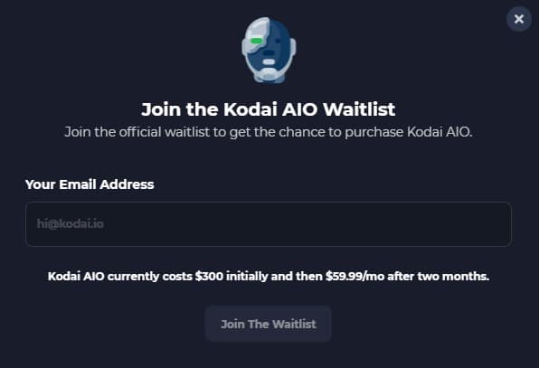 Kodai AIO price