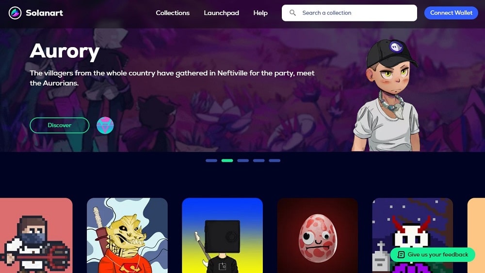Solanart Homepage