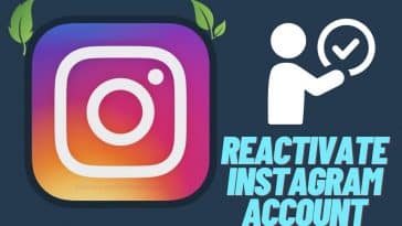 How to Reactivate Instagram Account
