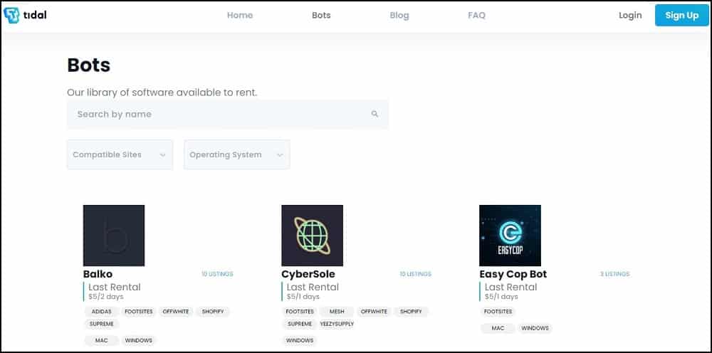 Tidal overview