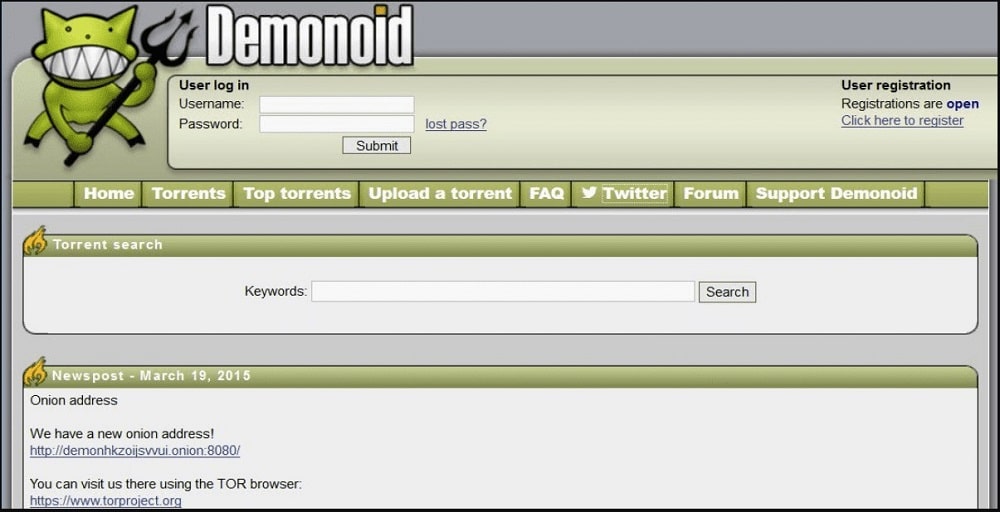 Demonoid overview