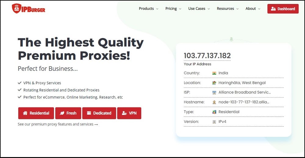 IPBurger Homepage