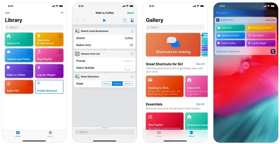 Shortcuts App