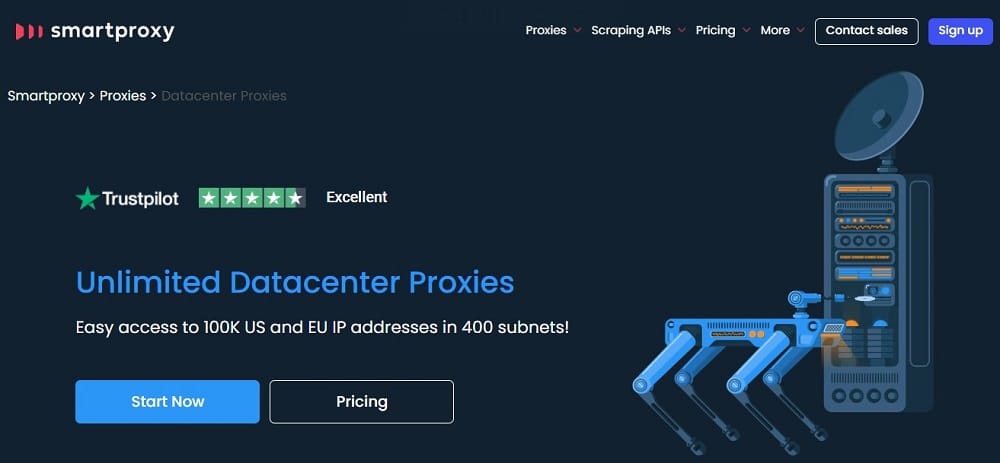 Smartproxies for Datacenter Proxies