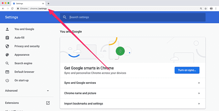 chrome-settings
