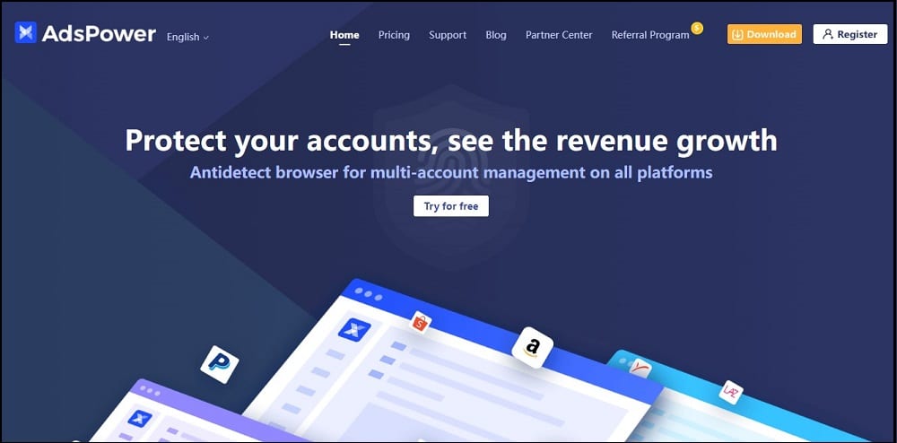 AdsPower Homepage
