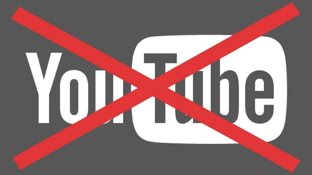 Countries in which YouTube is banned