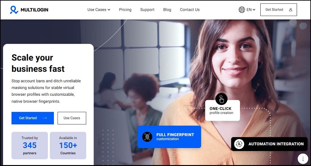 Multilogin Homepage