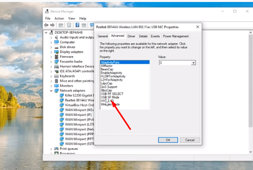 Windows and X buttons